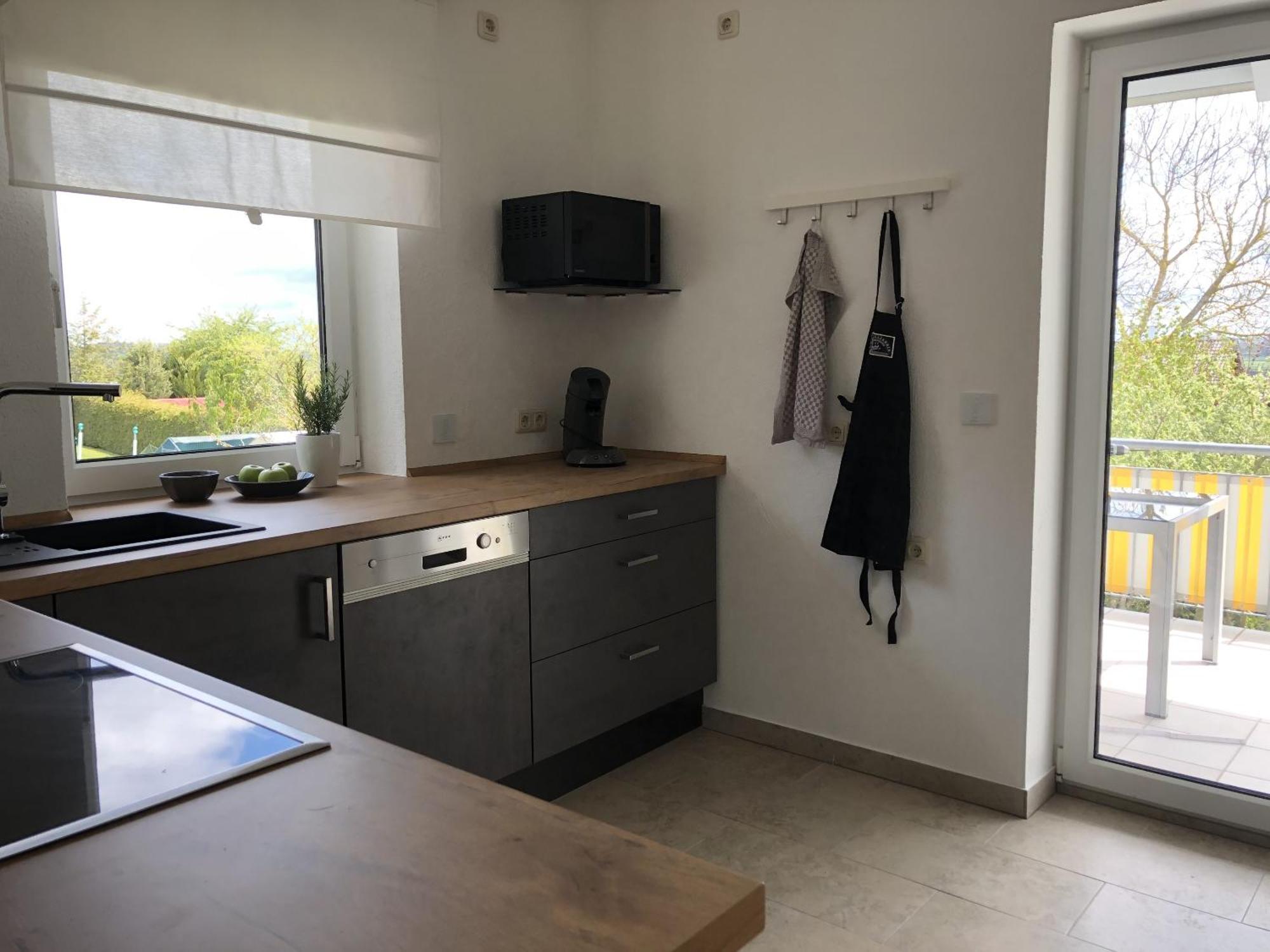 Wohnung Am Kreuzberg Fuer 8 Personen Medlingen Extérieur photo